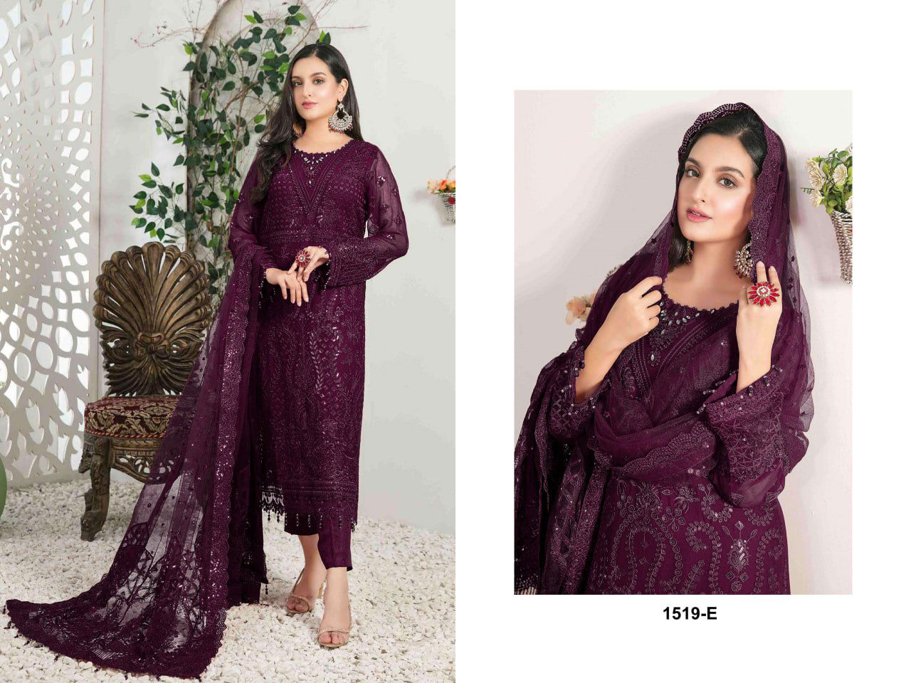 Al Karam 1519 Master Color Set Pakistani Suits Catalog
